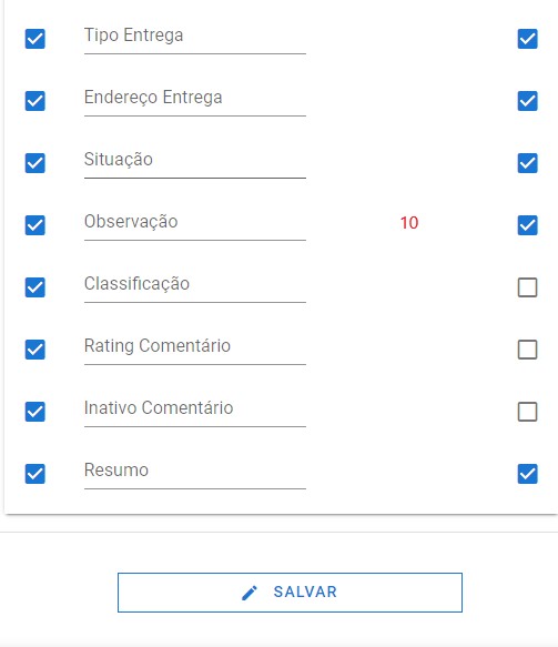 Configurar Layout Devolução Cliente - final