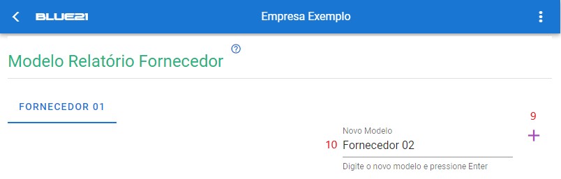 Configurar Relatório Fornecedor - novo