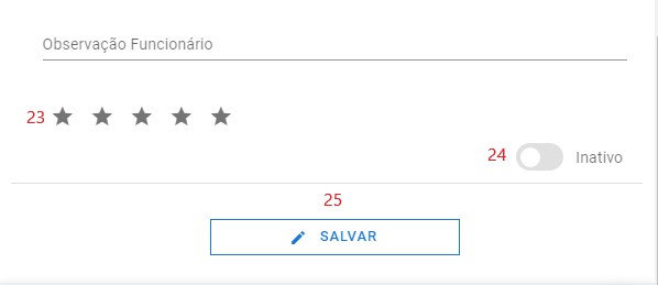 Alterar Funcionário - Avaliar