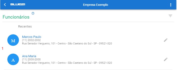 Alterar Funcionário - Selecao