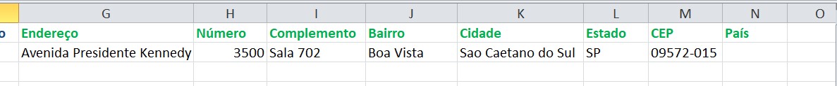 Importar Planilha de Funcionário - fim