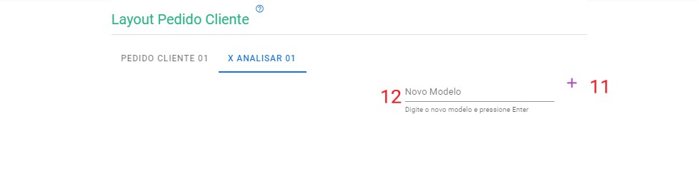 Configurar Layout Pedido Cliente - novo