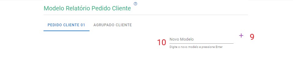 Configurar Relatório Pedido Cliente - novo