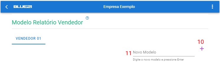 Configurar Relatório Vendedor - novo